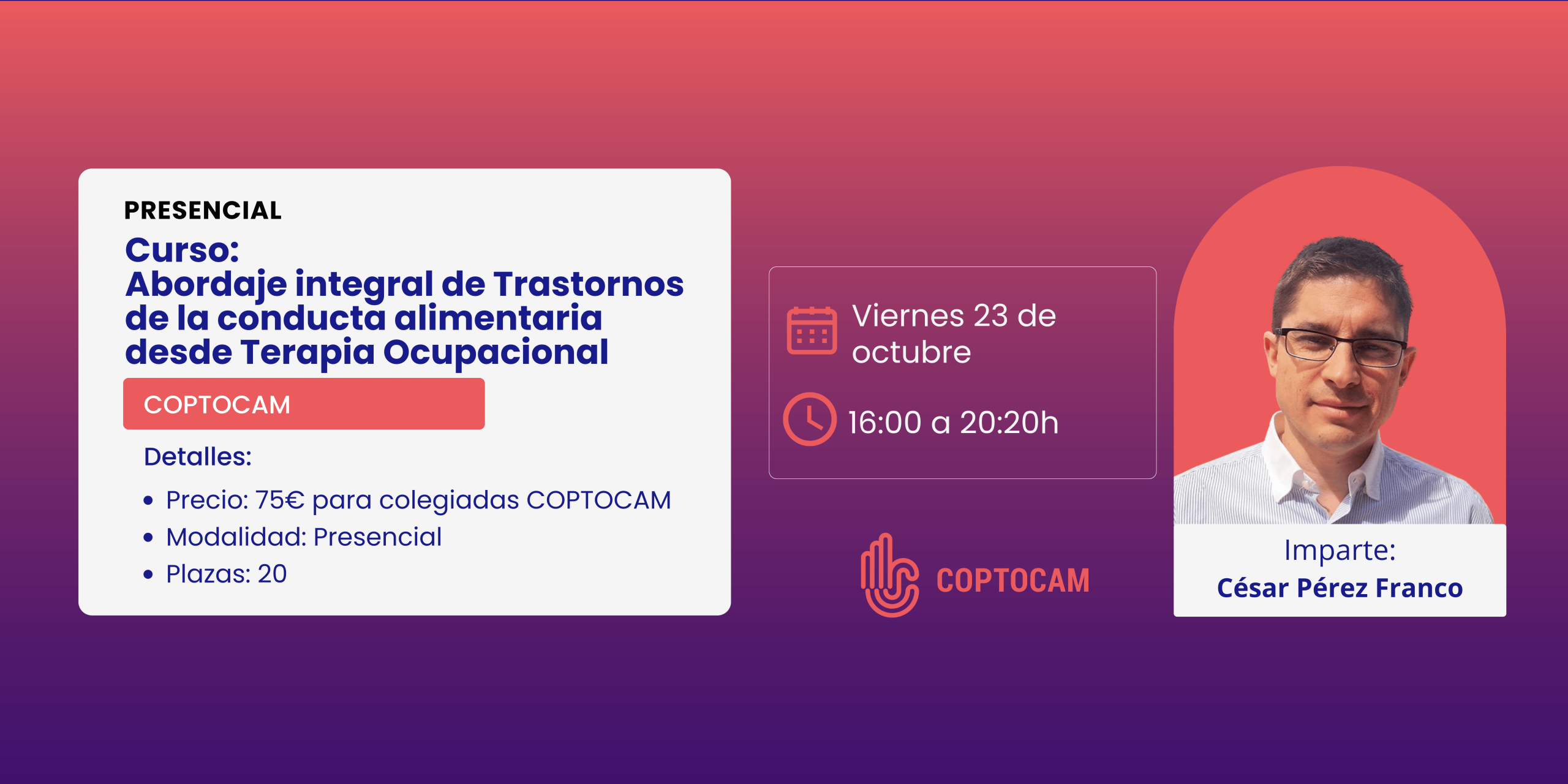 Abordaje integral de Trastornos de la conducta alimentaria desde Terapia Ocupacional banner